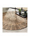 A-s Living Round Summer Wicker Living Room Rug Boho Φ120cm