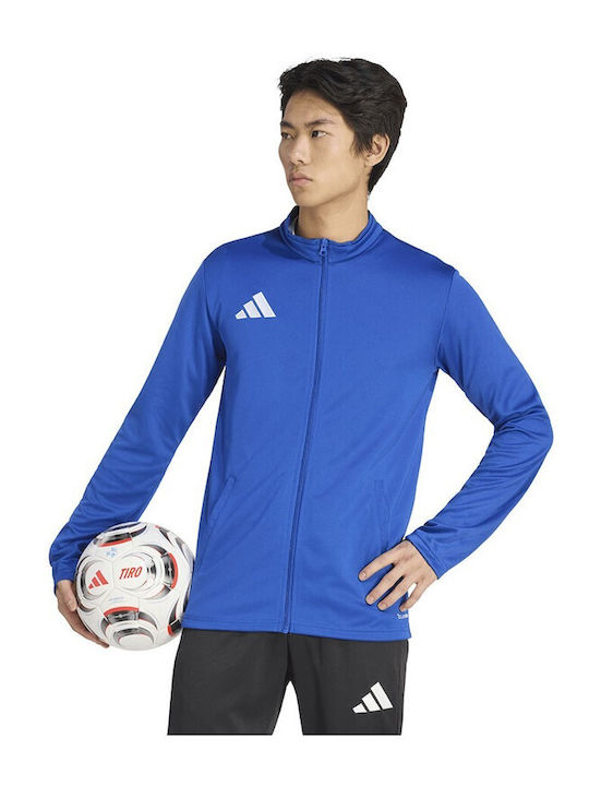 adidas Entrada Ανδρική Αθλητική Ζακέτα Μπλε