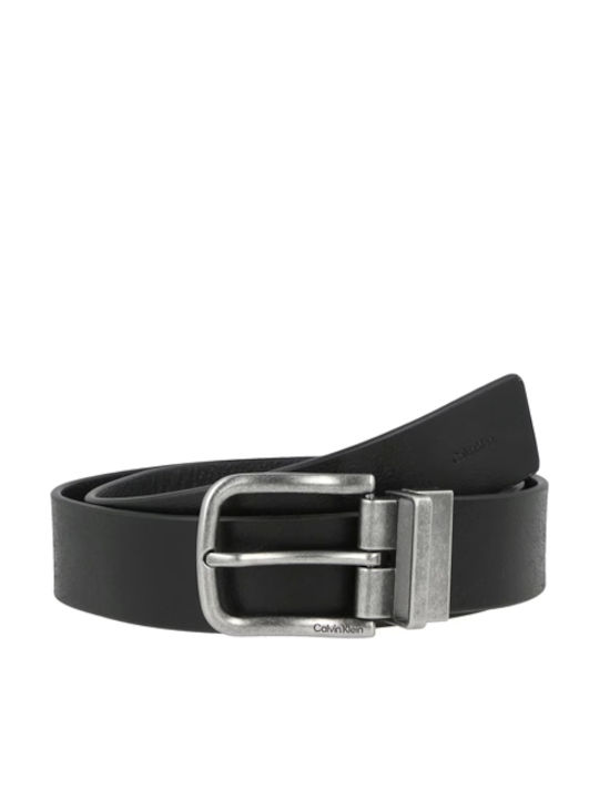 Calvin Klein Runde Herren Gürtel Schwarz Calvin Klein Runde Herren Gürtel Schwarz