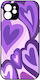 Purple Hearts Design 1 Oppo A5 Pro 5g
