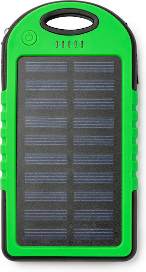 DROIDE Solar Power Bank 4000mAh with USB-A Port Fern Green