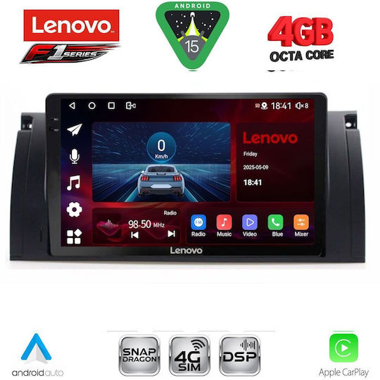 Lenovo Car Audio System for BMW Series 5 (E39) / X5 (E53) 1997-2005 with Touch Screen 9" Lenovo SSQ 9045_CPA