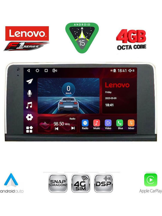 Lenovo Car Audio System for BMW X3 (F25) 2011-2013 (Bluetooth/USB/WiFi/GPS/Apple CarPlay/Android Auto) with 9" Touch Screen