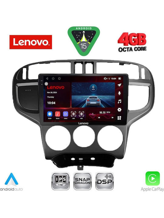 Lenovo Car Audio System for Hyundai Matrix 2001-2010 Bluetooth USB WiFi GPS Apple CarPlay Android Auto with 9" Touch Screen