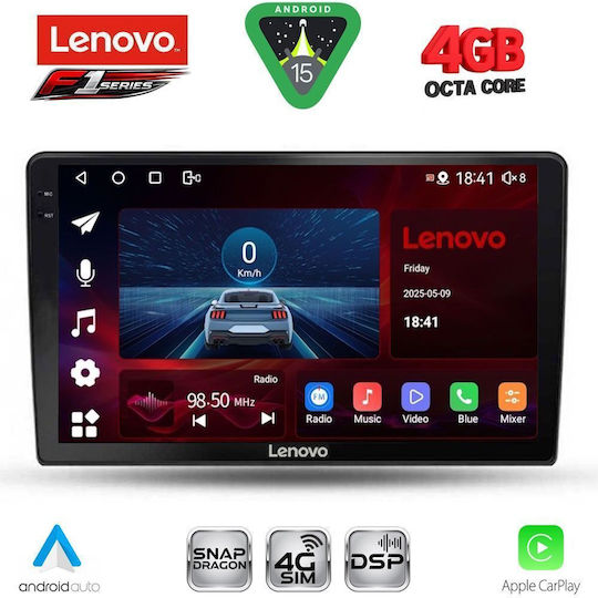 Lenovo Car Audio System for Kia Ceed 2009-2012 Bluetooth USB WiFi GPS Apple CarPlay Android Auto with 9" Touch Screen