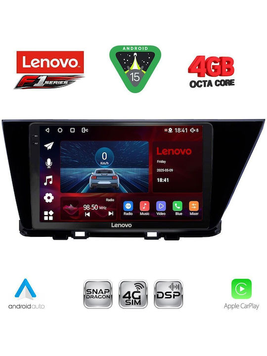 Lenovo Car Audio System for Kia Niro 2017-2021 (Bluetooth/USB/WiFi/GPS/Apple CarPlay/Android Auto) with 9" Touch Screen
