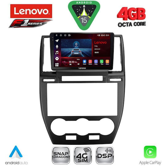 Lenovo Car Audio System for Land Rover Freelander 2006-2014 (Bluetooth/USB/WiFi/GPS/Apple CarPlay/Android Auto) with 9" Touch Screen