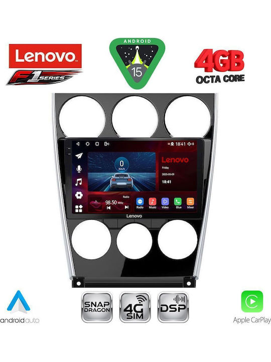 Lenovo Car Audio System for Mazda 6 2005-2008 Bluetooth USB WiFi GPS Apple CarPlay Android Auto with 9" Touch Screen