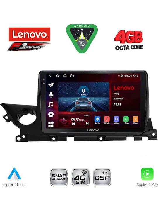 Lenovo Car Audio System for Mazda 6 2021 (Bluetooth/USB/WiFi/GPS/Apple CarPlay/Android Auto) with 9" Touch Screen