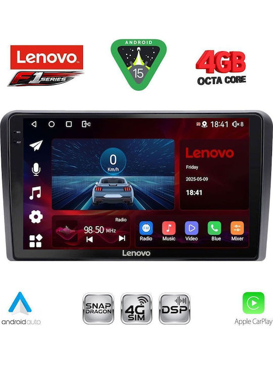 Lenovo Car Audio System for Suzuki Vitara 2000-2005 Bluetooth USB WiFi GPS Apple CarPlay Android Auto with 9" Touch Screen