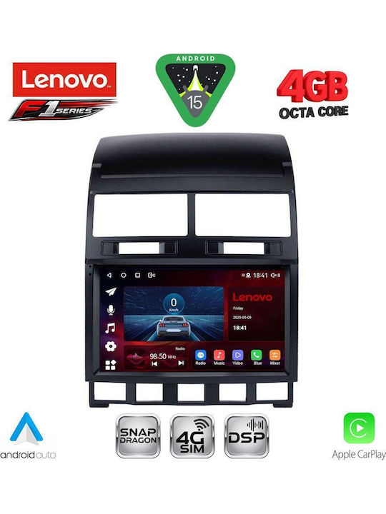 Lenovo Car Audio System for Volkswagen Touareg 2003-2011 (Bluetooth/USB/WiFi/GPS/Apple CarPlay/Android Auto) with 9" Touch Screen