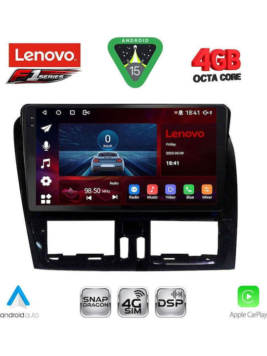 Lenovo Car Audio System for Volvo XC 60 2009-2017 (Bluetooth/USB/WiFi/GPS/Apple CarPlay/Android Auto) with 9" Touch Screen