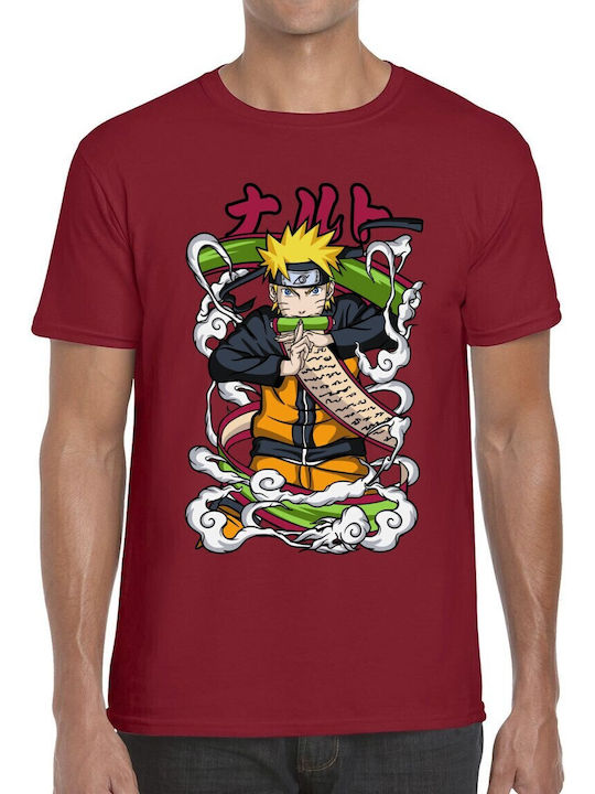 T-shirt Naruto Uzumaki Scroll Jutsu Pop Culture...