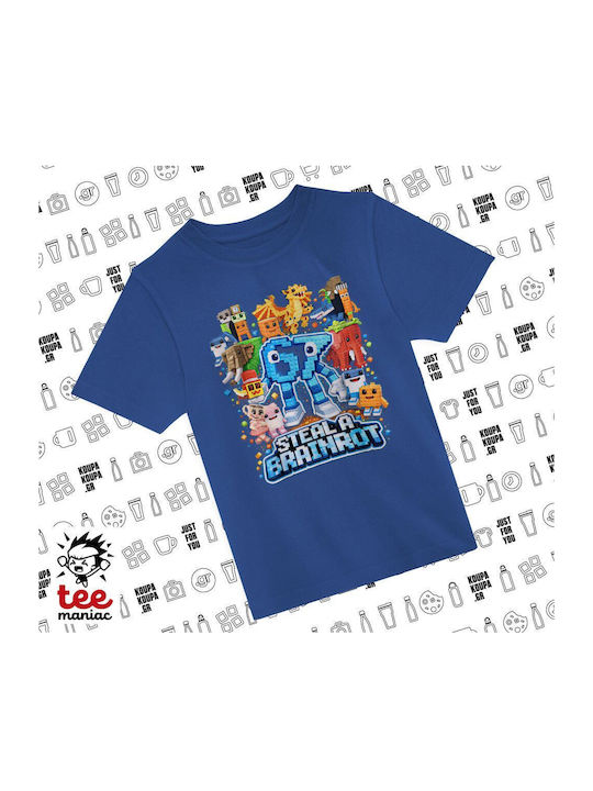 Koupakoupa Παιδικό T-shirt Μπλε Steal A Brainro...