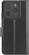 Dbramante1928 Wallet Case Redmi Note 14 5g Oslo Series Card Slots Stand Black