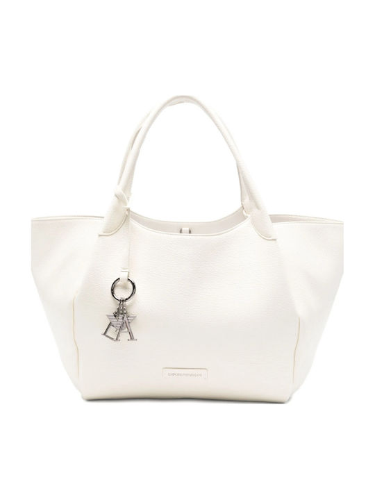 Leather Women's Tote Bag White EW001009AF17283 U0001