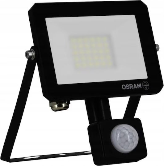 Osram Светодиоден Прожектор 20W Неутрално Бяло 4000K със Сензор за Движение IP65