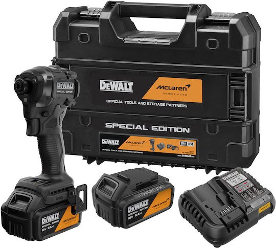 DEWALT McLaren Brushless 18V 2x5Ah Battery Impact Screwdriver