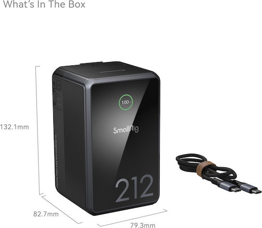SmallRig X Caleb Pike Vb212 Mini V Mount Baterie 4293