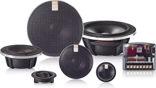 Morel Сет Автомобилни Говорители Сплит-Системи 3.5" с 120W RMS (3 Начина) 61674