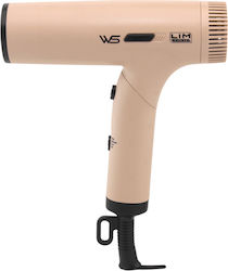 Lim Hair Ws Πτυσσόμενο Πιστολάκι Μαλλιών Ταξιδίου 1200w Cinnamon