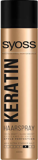 Syoss Keratin Haarspray Für Leichtes Halten 400ml