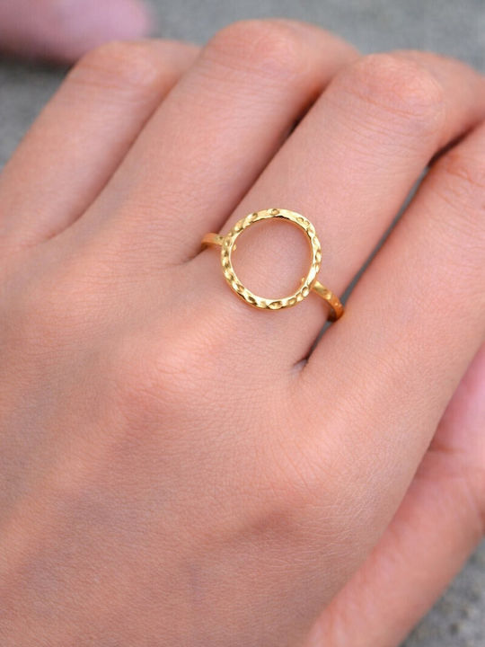 Eluna Eluna Damen Stahl Vergoldet Ring