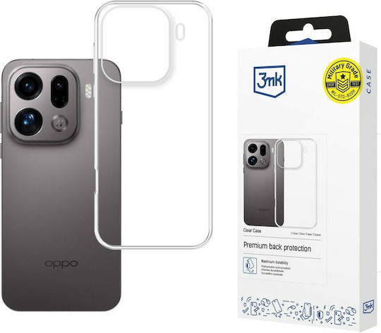 3mk Clear Case Mobile Phone Case Oppo Find X9 Pro Transparent