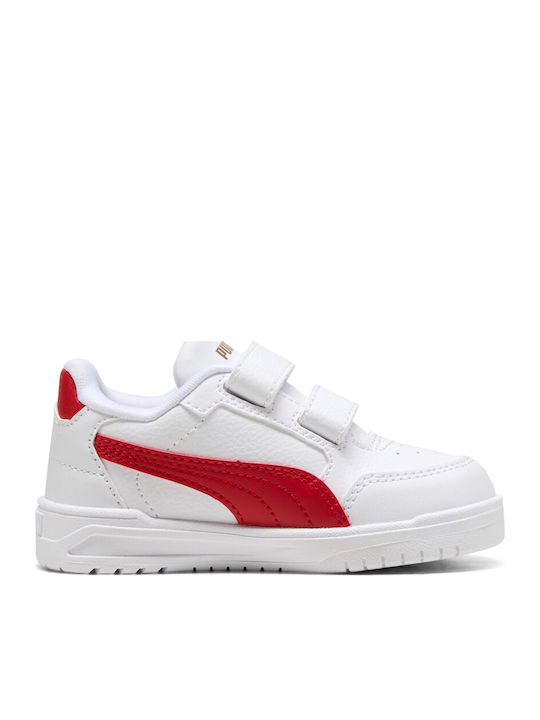 PUMA Shuffle Παιδικά Sneakers Λευκά