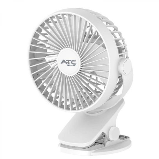 ATC Вентилатор USB 10W Бял 20.006.0009