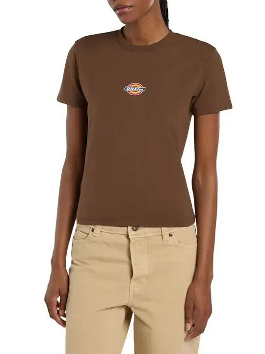 Dickies Maple Valley Γυναικείο T-shirt Brown