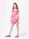 Mädchenkleid Fuchsie