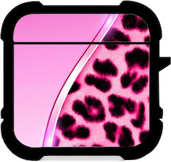 Animal Print Θήκη σε Ροζ χρώμα για Apple AirPod...