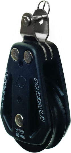 Roller 60mm Single Fixed Togglehead 12mm Pin