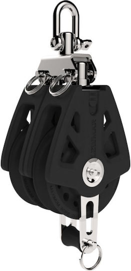 Lewmar Ankerrollen Synchro 50mm Doppelverlängerung Schwarz