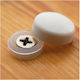 White Small Deck Cover Caps
