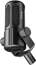 Fifine Tank1 Δυναμικό Μικρόφωνο XLR Shock Mount...