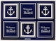 Marine Business Vinyl Πατάκι Πολλαπλών Χρήσεων "welcome On Board"