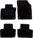 Luxury Quality Carpet Mats Black Compatible with Volvo XC90 Model 2015-present 4pcs