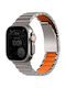 Uniq Stainless Steel Silver Wearable Strap for Apple Watch 44/45/46/49mm