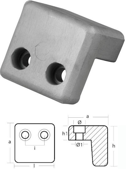 Μπρακέτο Μηχανής Volvo Penta Serie Trim 270