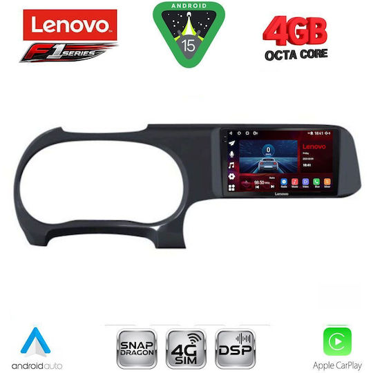 Lenovo Ηχοσύστημα Αυτοκινήτου για Hyundai i10 2020 (Bluetooth/USB/WiFi/GPS/Apple-Carplay/Android-Auto) με Οθόνη Αφής 9"