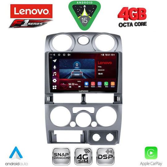 Lenovo Car Audio System Isuzu D-Max 2008-2012 Bluetooth USB WiFi GPS Apple CarPlay Android Auto with 9" Touch Screen