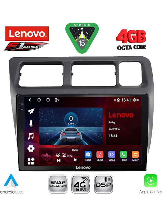 Lenovo Car Audio System for Toyota Corolla 1992-1997 Bluetooth USB WiFi GPS Apple CarPlay Android Auto with 9" Touch Screen