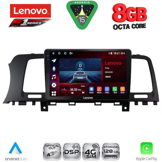 Lenovo Car Audio System for Nissan Murano 2007-2014 (Bluetooth/USB/WiFi/GPS/Apple CarPlay/Android Auto) with 9" Touch Screen