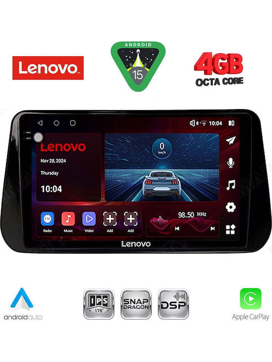 Lenovo Car Audio System for Hyundai iX45 / Santa Fe 2021-2023 (Bluetooth/USB/WiFi/GPS/Apple CarPlay/Android Auto) with 10" Touch Screen