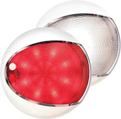 Πλαφονιέρα Διακόπτη Led Κόκκινο Λευκό