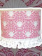 Lamp Shade Pink Cells Dimensions 35*25