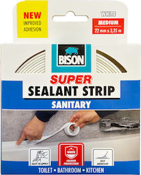 Bison Sealant Strip Μονωτική Ταινία Λευκή Bison Sealant Strip Μονωτική Ταινία Λευκή
