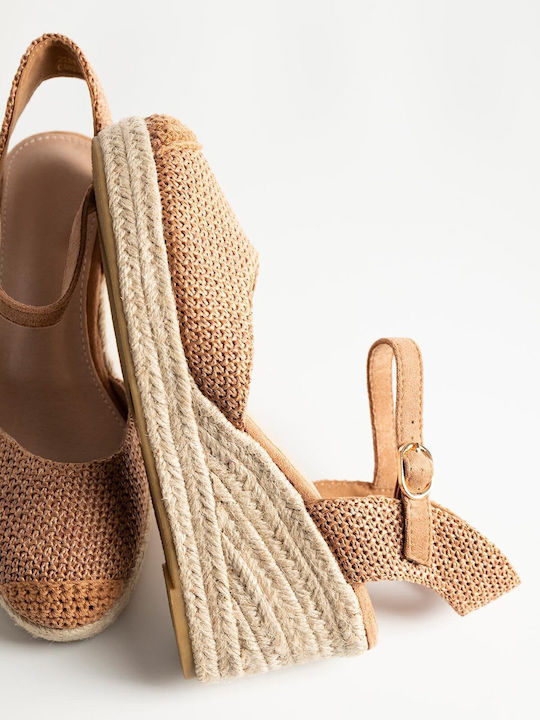 Bozikis Damenplattformen Espadrilles Strohhut M...